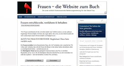 Desktop Screenshot of frauen-dasbuch.de